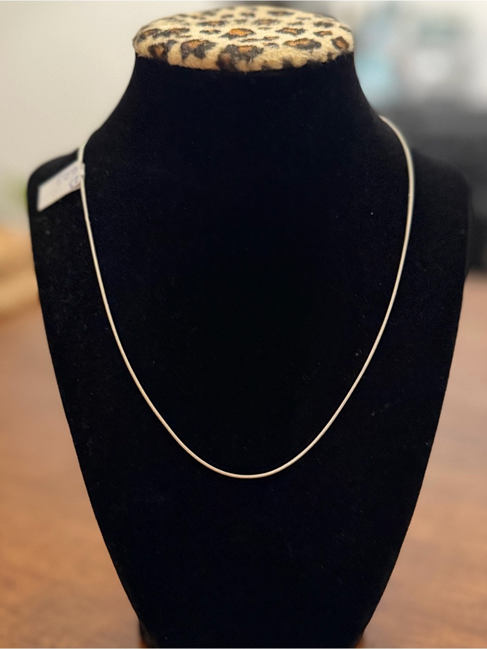 925 Sterling Silver 17.5” Smooth Snake Chain Necklace